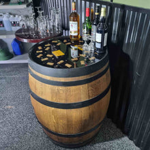 Load image into Gallery viewer, Wine-Barrel Cocktail Cabinet