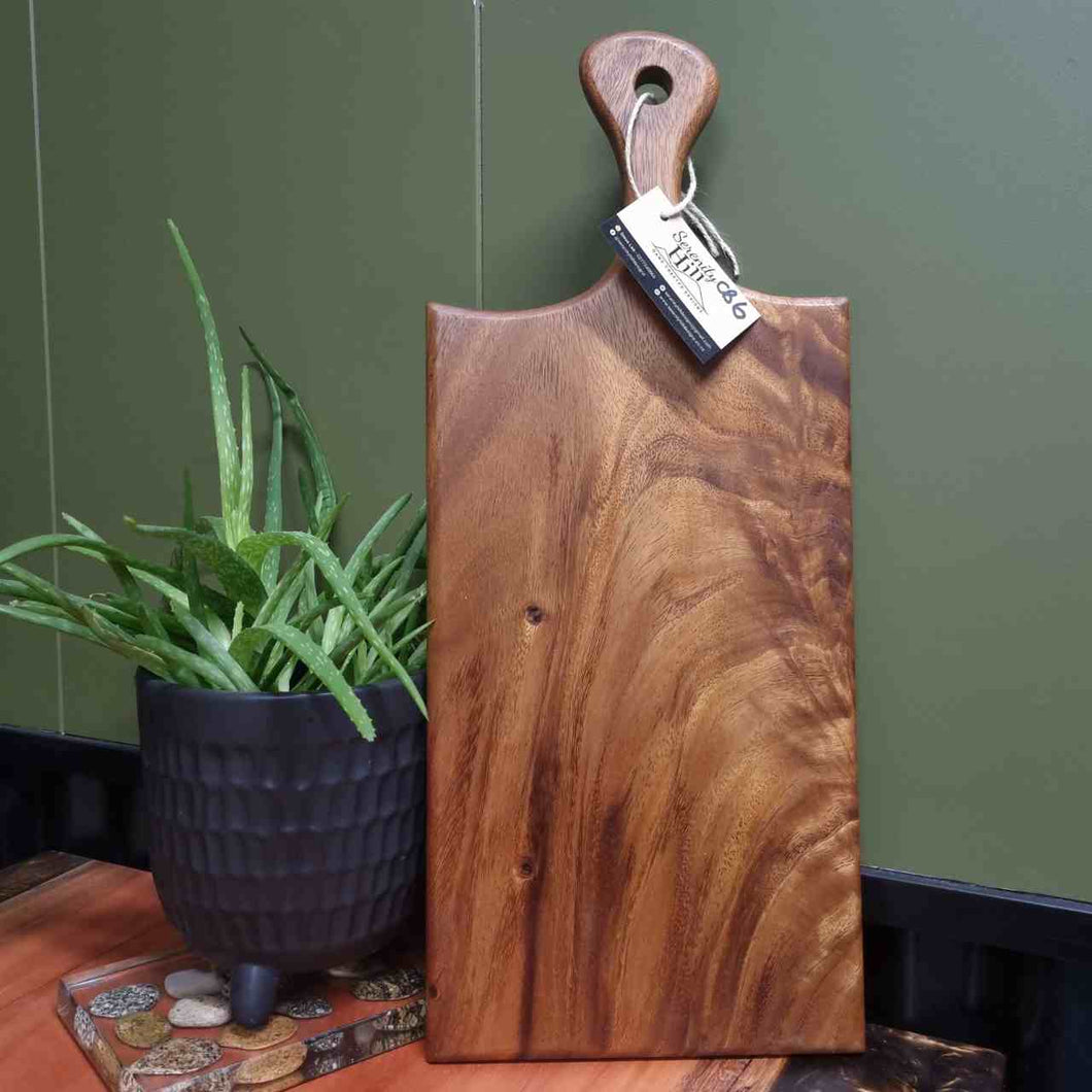 Handcrafted Monkey Pod Hardwood Charcuterie Board