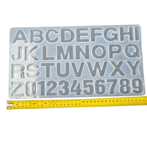 Alphabet Silicone Mould