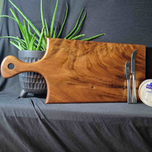 Load image into Gallery viewer, Handcrafted Exotic Hardwood Charcuterie Board
