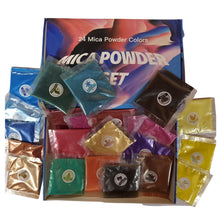 Load image into Gallery viewer, Mica Powder Set 24 Colours
